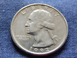 USA Washington Quarter (25 Cents) 1992 D