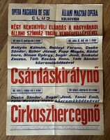 Színház plakátok Nagyvárad