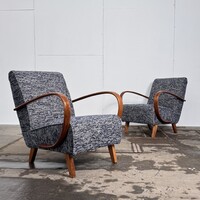 Felújított J. Halabala art deco fotel (2db)