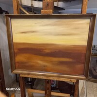 Zöld Anikó képcsarnoki olajfestmény .