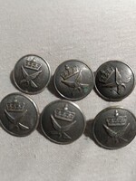 Katonai gombok,norvèg lègierő kb 1940-1950