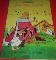 1988. Grimm - HAUI JÓZSEF :A méhkirálynő képes mese könyv füzet a képek szerint MINERVA