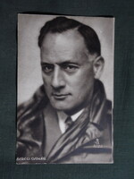 Képeslap,film,mozi,művészet,Színházi élet melléklet,Beregi Oszkár színész,1930-