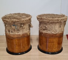 Biedermeier puff, zsámoly, ülőke