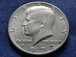 USA Kennedy Half Dollar 1972 D