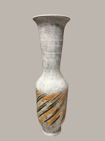 Ritka nagymêretű, hibátlan Gorka Lívia váza!