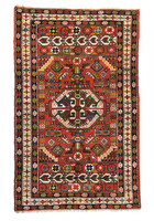 Kazak - régi kézi csomózású kaukázusi szőnyeg