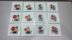 Coca-Cola retro desszertes tányér 12 db