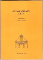 Ujváry Zoltán, Gömör Néprajza. XXIV. 1990