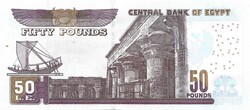 50 font pound pounds 2025 Egyiptom UNC