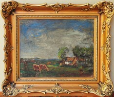 (N) Tokácsli Lajos (1915-2000) : Tanya