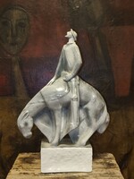 Zsolnay porcelán/ alapmázas : Don Quijote