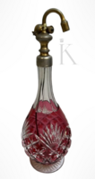 Hollóházi crystal perfume bottle - large size