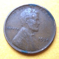 USA 1 cent 1934 (W111)