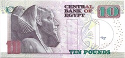 10 font pound pounds 2007 Egyiptom aUNC