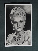 Képeslap,film,mozi,művészet,filmbolt,Szeleczky Zita színésznő,1940-
