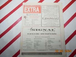 Retro régi reklám hirdetés újság - Budapesti Extra - 1992. 37. hét - Születésnapra.