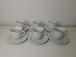 Mid century kínai kávéskészlet 6 darab