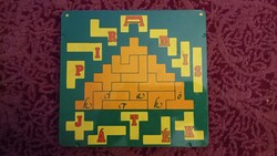 Lemezárugyár Elzett  Piramis kirakó játék  Ritka!