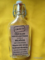 VICCES "COVID ELLENI VÉDŐSZER" FLASKA