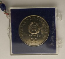 Szovjet Magyar közös űrrepülés 100 forint 1980