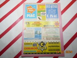Retro régi reklám hirdetés újság - Budapesti Piac - Budapesti Újság - 1994/15.hét - Születésnapra.
