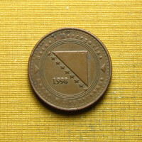 Bosznia Hercegovina 1998 10 feninga