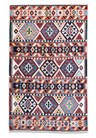 Régi kaukázusi kelim szőnyeg