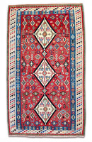 Qashgai kilim - kézi szövésű régi perzsa szőnyeg