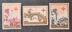 1951. San Marino - Vöröskereszt sor ** 55 € (87.)