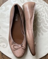Bőr balerina cipő 40