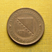 Bosznia Hercegovina 1998 50 feninga