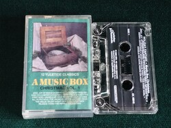 A Music Box Christmas Vol.1 (1989) USA kiadás – Zenedoboz karácsonyi zene MC