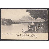 Egyiptom,Egyiptom - Gízai piramisok 1904