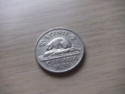 5 Cent 1978  Kanada  ( 1 )