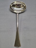 Antik ezüst szószos merőkanál 104g