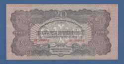 20 Pengő 1944 A II. Világháború megszálló Vörös Hadsereg Kiadása aUNC-UNC