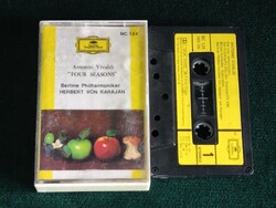 Vivaldi: Négy évszak - Karajan / Berliner Philharmoniker (Koreai DG kiadás) MC