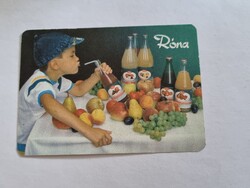 DEBRECENI ÁLLAMI GAZDASÁG 1990. évi kártyanaptár - Róna