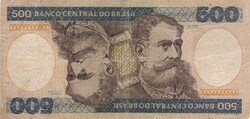 500 cruzeiro cruzeiros 1984 Brazilia