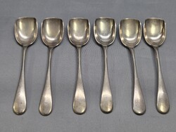 6 db Ezüst fagyis, desszertes kanál 162 g