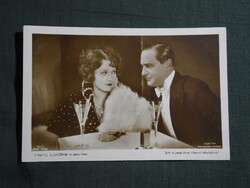 Képeslap,film,mozi,művészet,Harry Liedtke,Marlene Dietrich színésznő,1920-