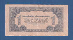 1 Pengő 1944 A II. Világháború megszálló Vörös Hadsereg Kiadása  EF