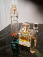 Set of 4 Colognes / Perfumes: 3 Avon, 1 Mini - 7.5 ml Hermes Paris Eau de Cologne