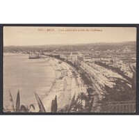 Franciaország,Nizza - Kilátás a kastélyból 1920