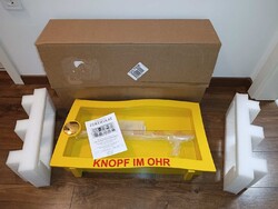 Makulátlan! Steiff Rekord Teddys 10 részes kollekcióhoz fa falraszerelhető vitrin polc vintage