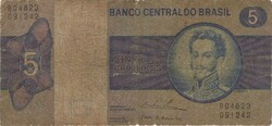 5 cruzeiro cruzeiros 1974 Brazilia