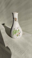 Herendi hecsedli mintás porcelán kisméretű váza