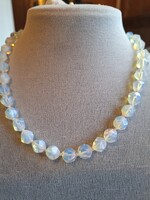 Szépséges,fazettált Opalit nyaklánc
