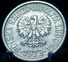 Lengyelország 20 Groszi (garas), 1973 Verdejel "MW" A10F4